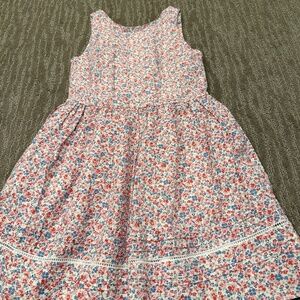 Polo Ralph Lauren Girls Sleeveless Floral Dress Size 7